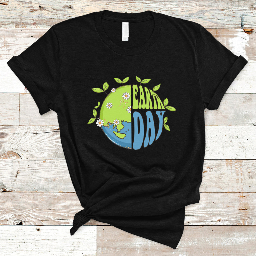 Earth Day T Shirt Earth Day Raise Environmental Crisis Awareness Go Planet - Wonder Print Shop