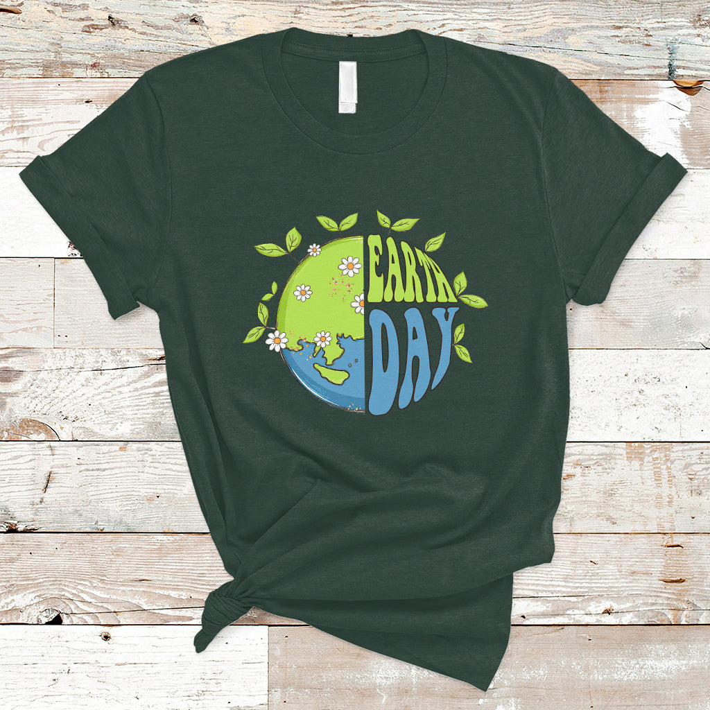 Earth Day T Shirt Earth Day Raise Environmental Crisis Awareness Go Planet - Wonder Print Shop