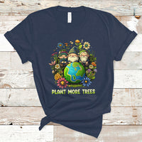 Earth Day T Shirt Plant More Trees Go Green Go Planet Happy Earth Day Gnomes - Wonder Print Shop
