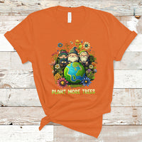 Earth Day T Shirt Plant More Trees Go Green Go Planet Happy Earth Day Gnomes - Wonder Print Shop
