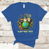 Earth Day T Shirt Plant More Trees Go Green Go Planet Happy Earth Day Gnomes - Wonder Print Shop