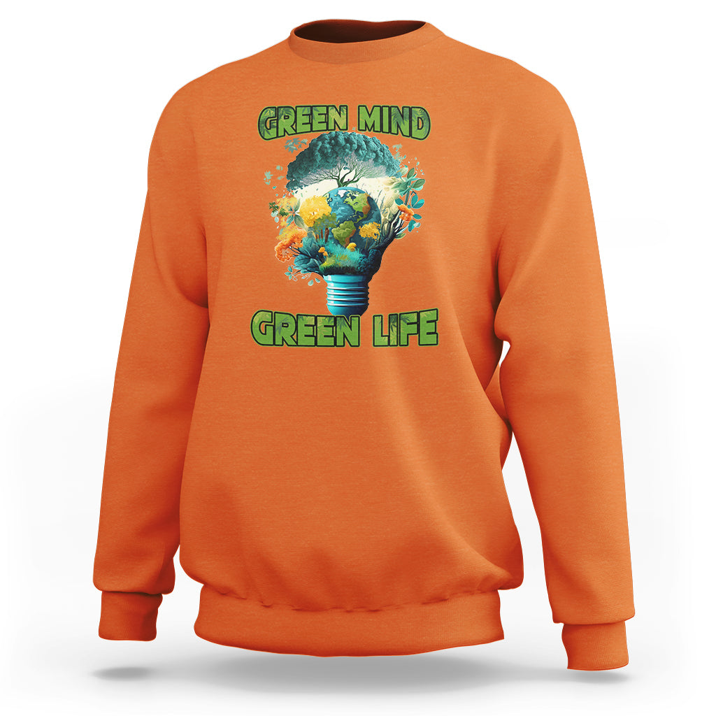 Earth Day Sweatshirt Earth Day Environmental Crisis Go Planet Go Green Earth - Wonder Print Shop