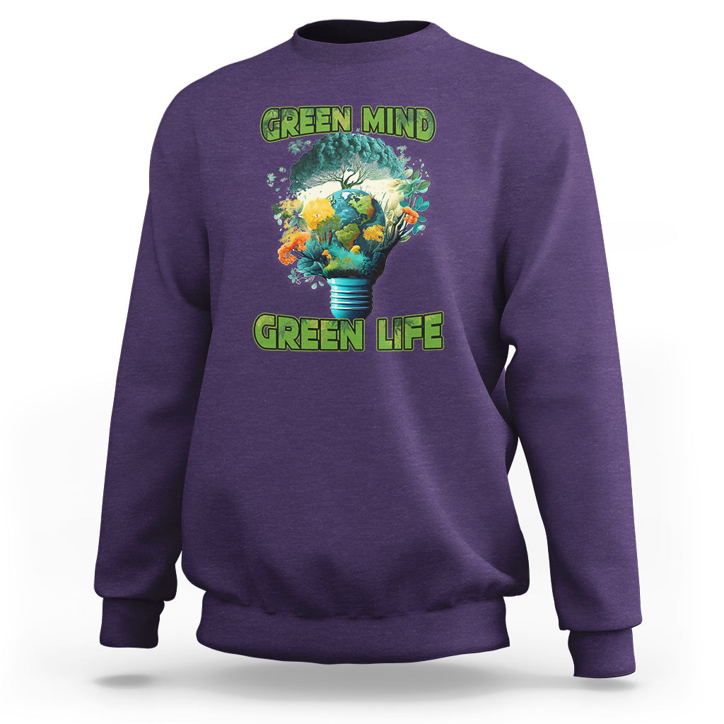 Earth Day Sweatshirt Earth Day Environmental Crisis Go Planet Go Green Earth - Wonder Print Shop