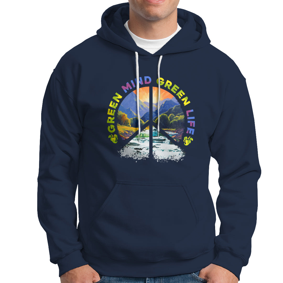 Earth Day Hoodie Earth Day Environmental Crisis Go Planet Go Green Nature - Wonder Print Shop
