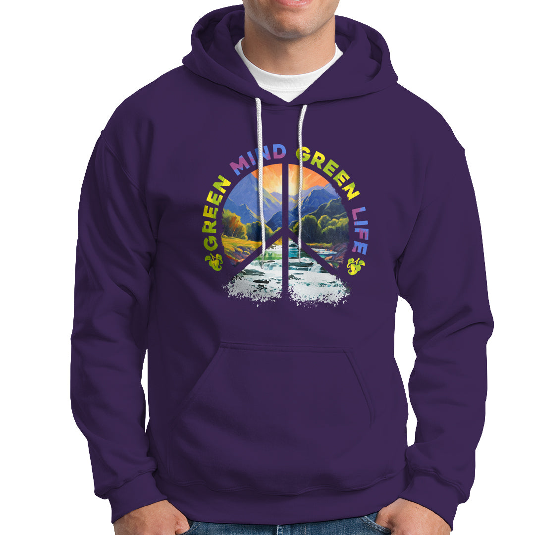 Earth Day Hoodie Earth Day Environmental Crisis Go Planet Go Green Nature - Wonder Print Shop