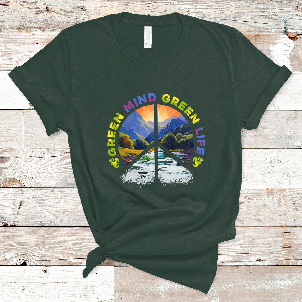 Earth Day T Shirt Earth Day Environmental Crisis Go Planet Go Green Nature - Wonder Print Shop