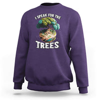 Earth Day Sweatshirt Speak For The Tree Love Your Mother Go Green Earth Day 2023 - Wonder Print Shop