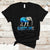 Earth Day T Shirt Animals Wildlife Elephant Conservation Earth Day - Wonder Print Shop