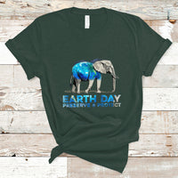 Earth Day T Shirt Animals Wildlife Elephant Conservation Earth Day - Wonder Print Shop