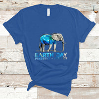 Earth Day T Shirt Animals Wildlife Elephant Conservation Earth Day - Wonder Print Shop