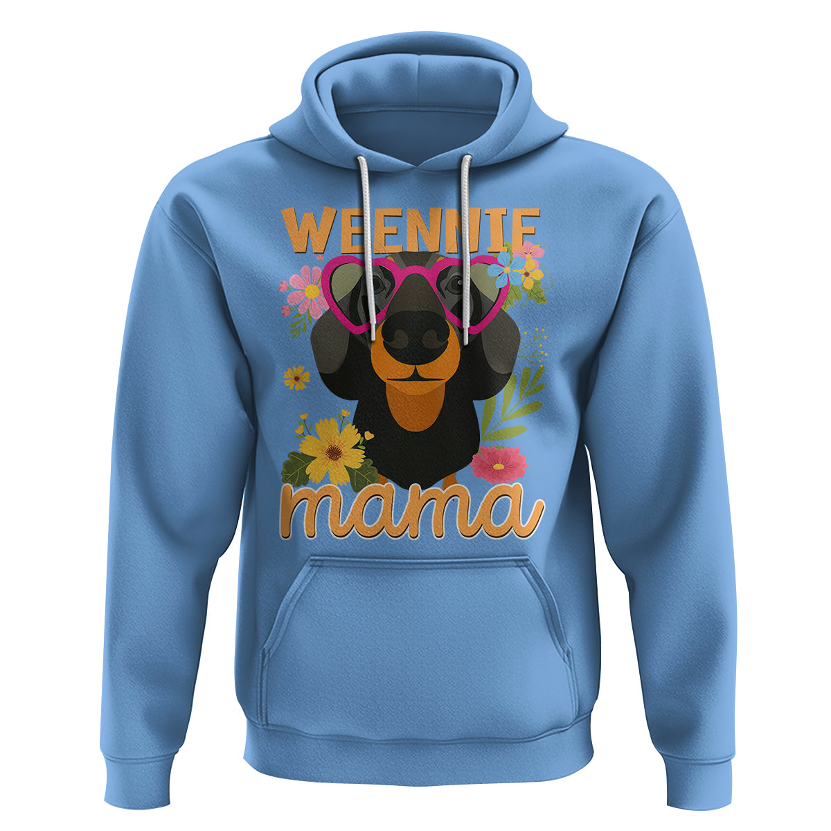 Dachshund Mom Hoodie Weennie Mama - Wonder Print Shop