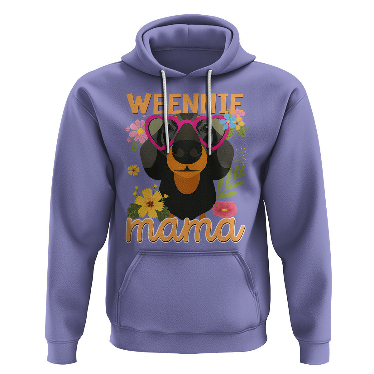Dachshund Mom Hoodie Weennie Mama - Wonder Print Shop