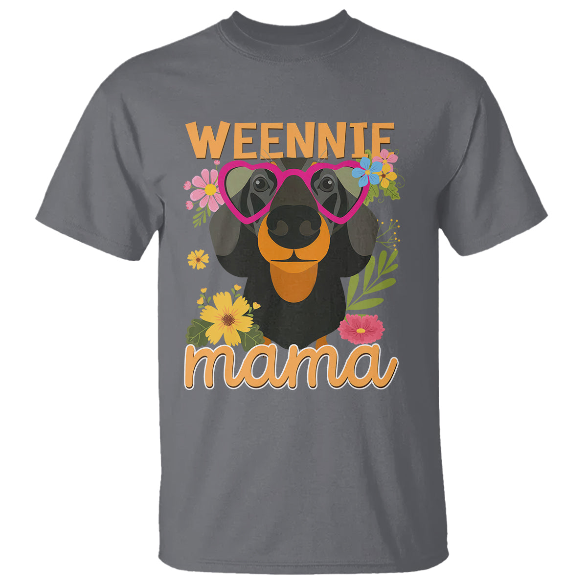 Dachshund Mom T Shirt Weennie Mama - Wonder Print Shop