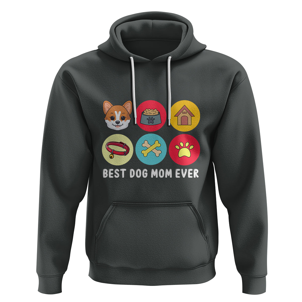 Best Dog Mom Ever Hoodie Pet Owner Life - Wonder Print Shop
