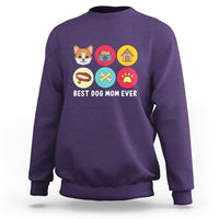 Best Dog Mom Ever Sweatshirt Pet Owner Life - Wonder Print Shop