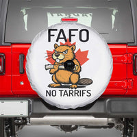 No Tariffs Canada Spare Tire Cover Never 51st State Canadian Beaver