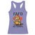 No Tariffs Canada Racerback Tank Top Never 51st State Canadian Beaver