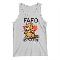 No Tariffs Canada Tank Top Never 51st State Canadian Beaver
