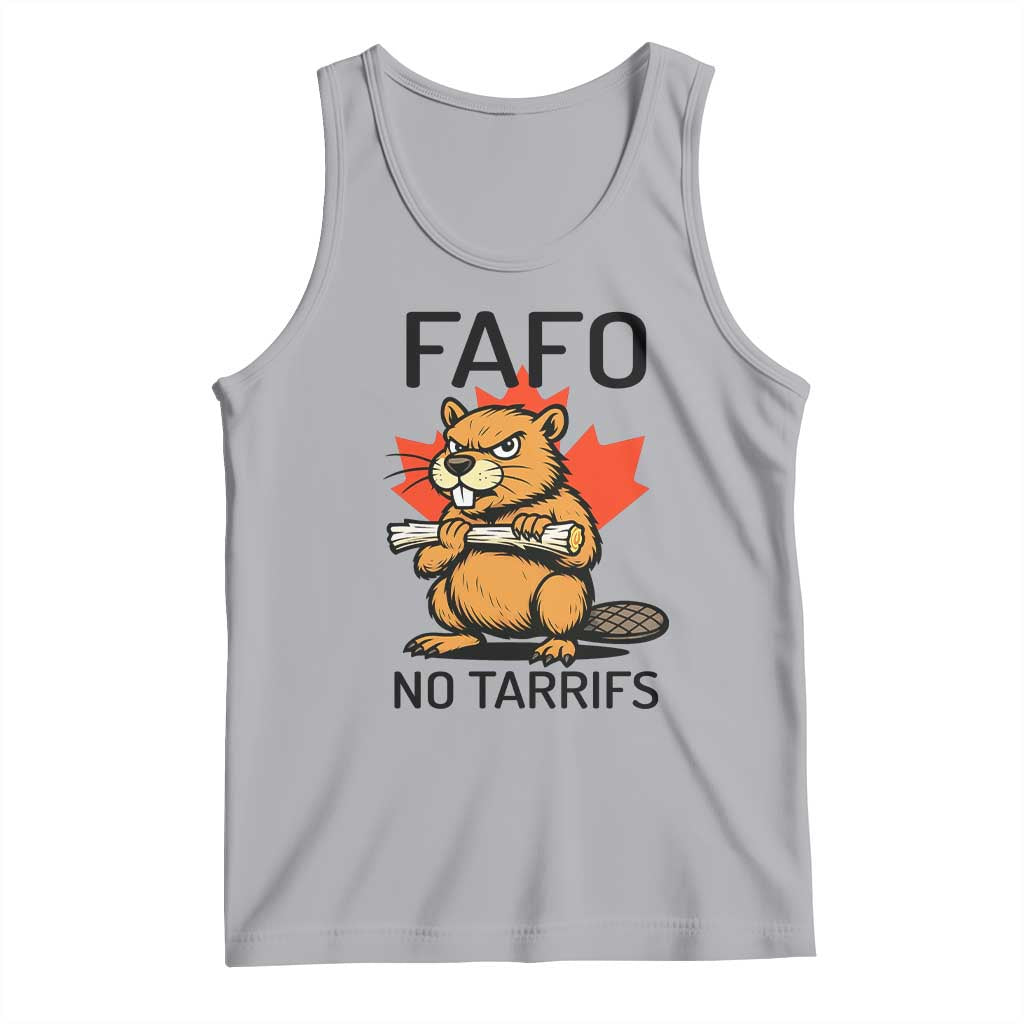 No Tariffs Canada Tank Top Never 51st State Canadian Beaver