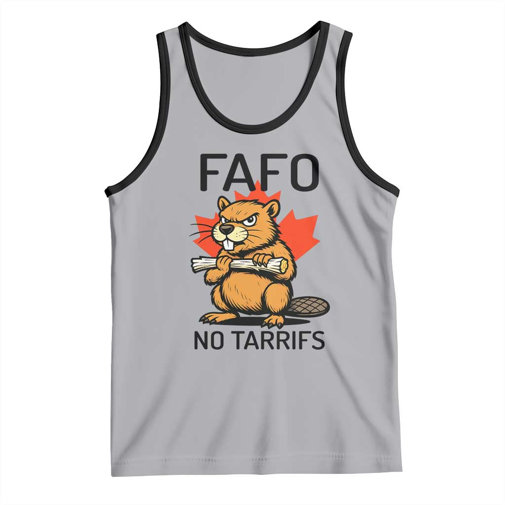 No Tariffs Canada Tank Top Never 51st State Canadian Beaver