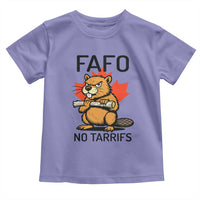 No Tariffs Canada Toddler T Shirt Never 51st State Canadian Beaver