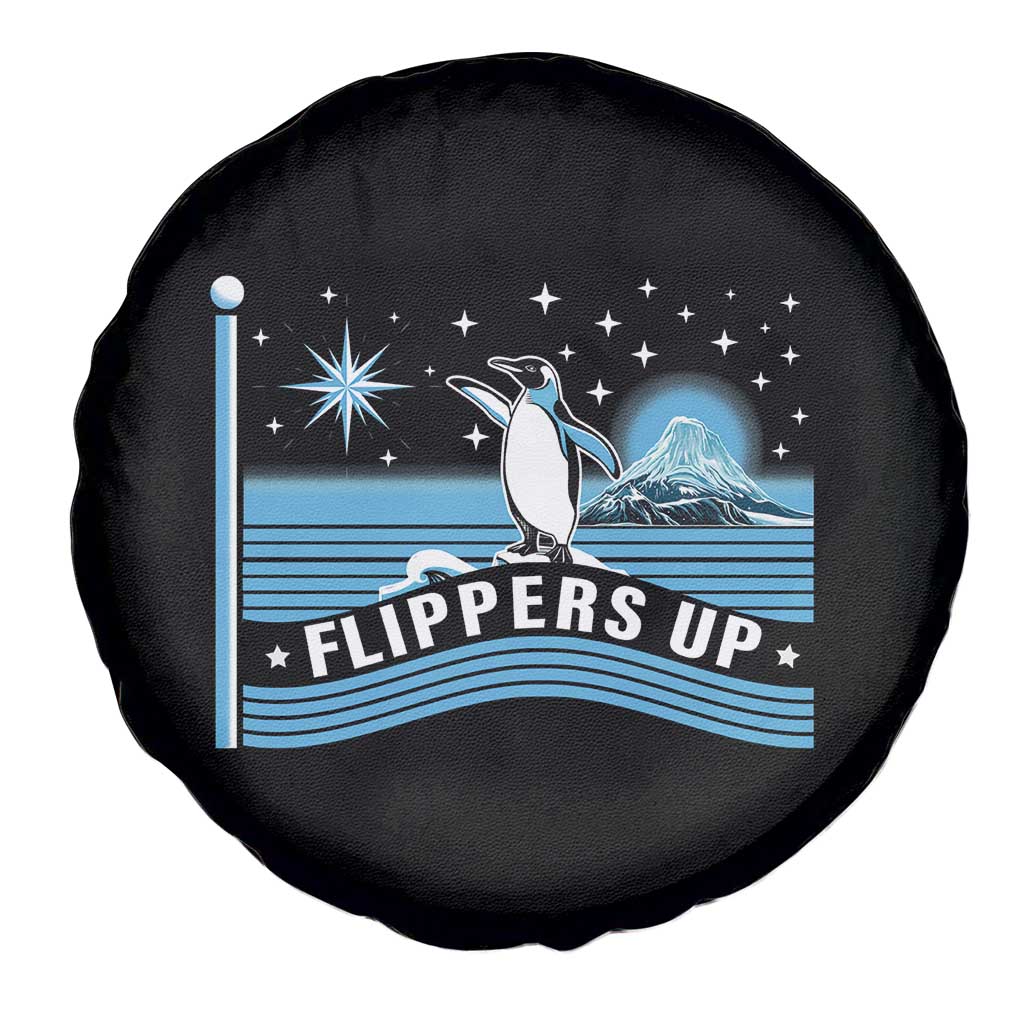 Funny Penguin Resist Spare Tire Cover Heard Island Flippers Up I Stand With Penguins