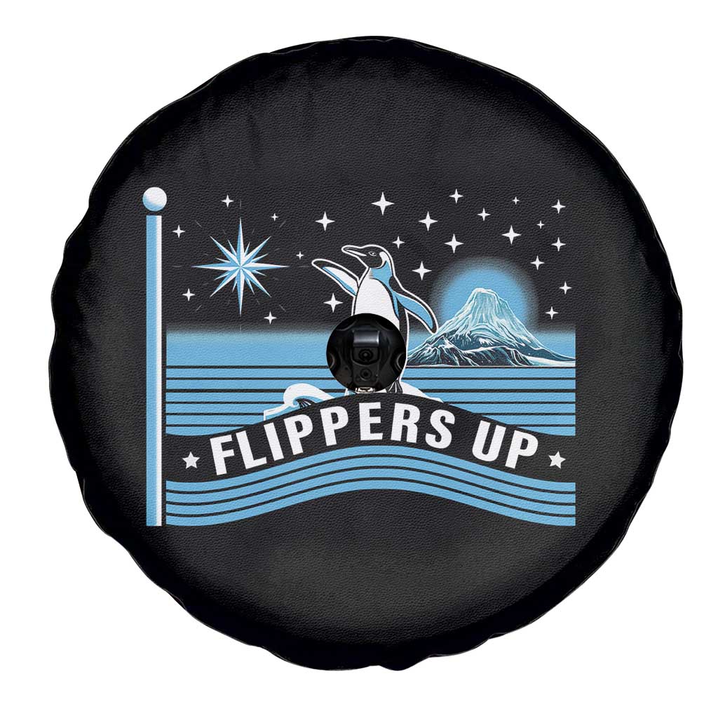 Funny Penguin Resist Spare Tire Cover Heard Island Flippers Up I Stand With Penguins