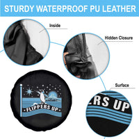 Funny Penguin Resist Spare Tire Cover Heard Island Flippers Up I Stand With Penguins