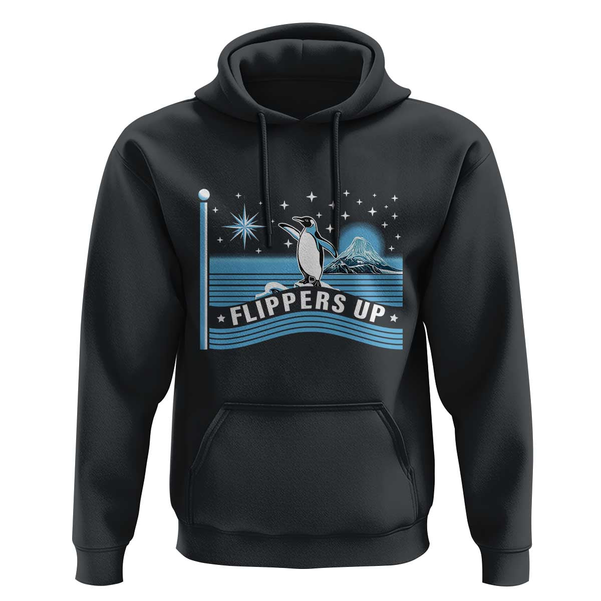 Funny Penguin Resist Hoodie Heard Island Flippers Up I Stand With Penguins