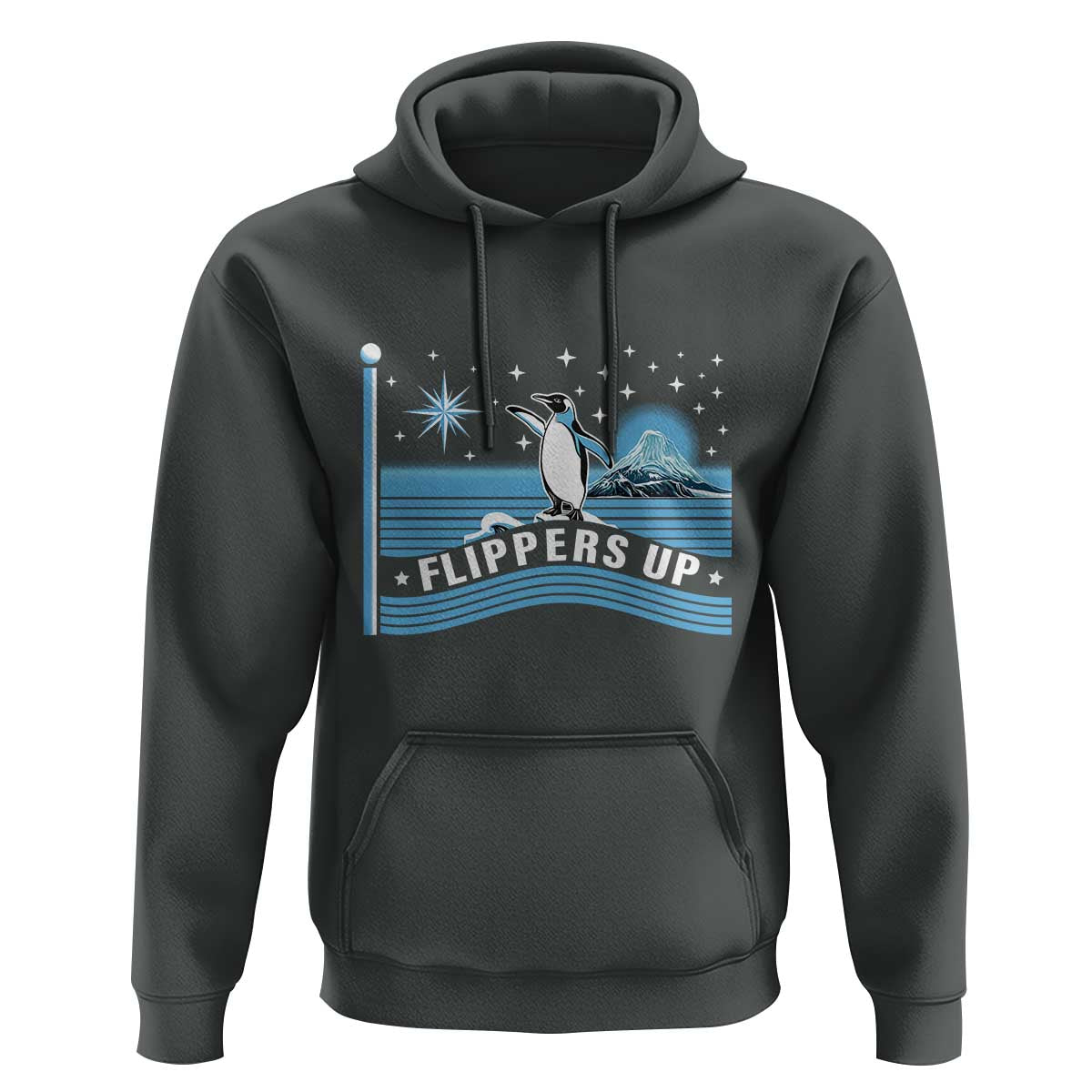 Funny Penguin Resist Hoodie Heard Island Flippers Up I Stand With Penguins