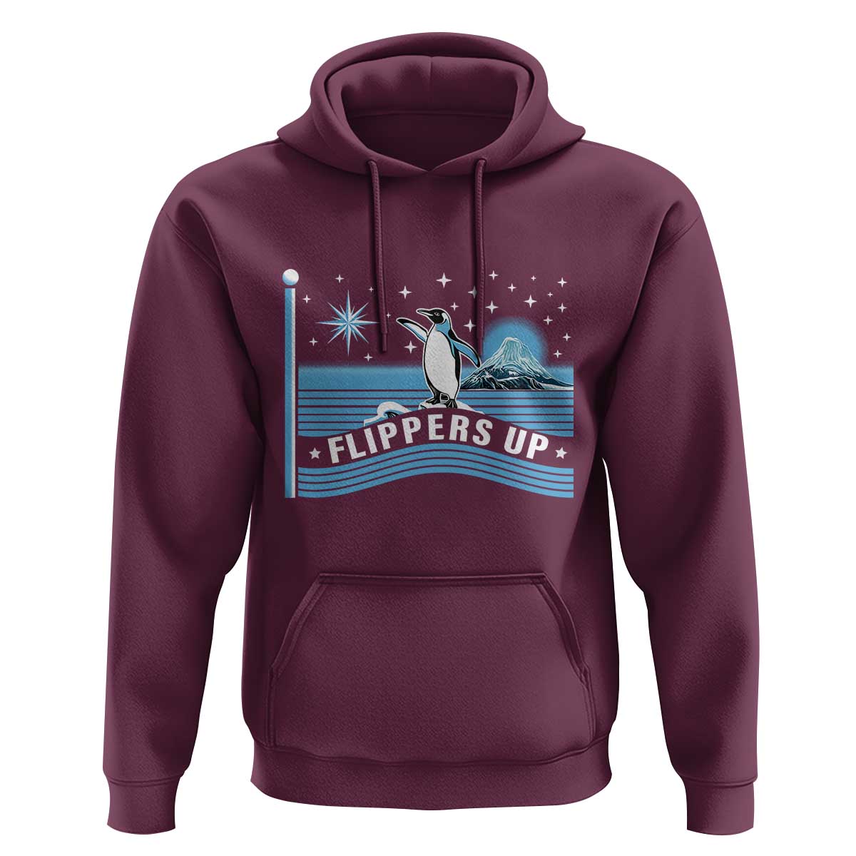 Funny Penguin Resist Hoodie Heard Island Flippers Up I Stand With Penguins