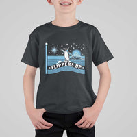 Funny Penguin Resist T Shirt For Kid Heard Island Flippers Up I Stand With Penguins