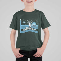 Funny Penguin Resist T Shirt For Kid Heard Island Flippers Up I Stand With Penguins