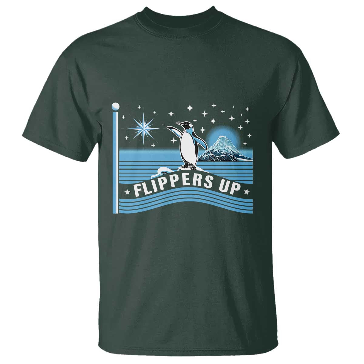 Funny Penguin Resist T Shirt Heard Island Flippers Up I Stand With Penguins