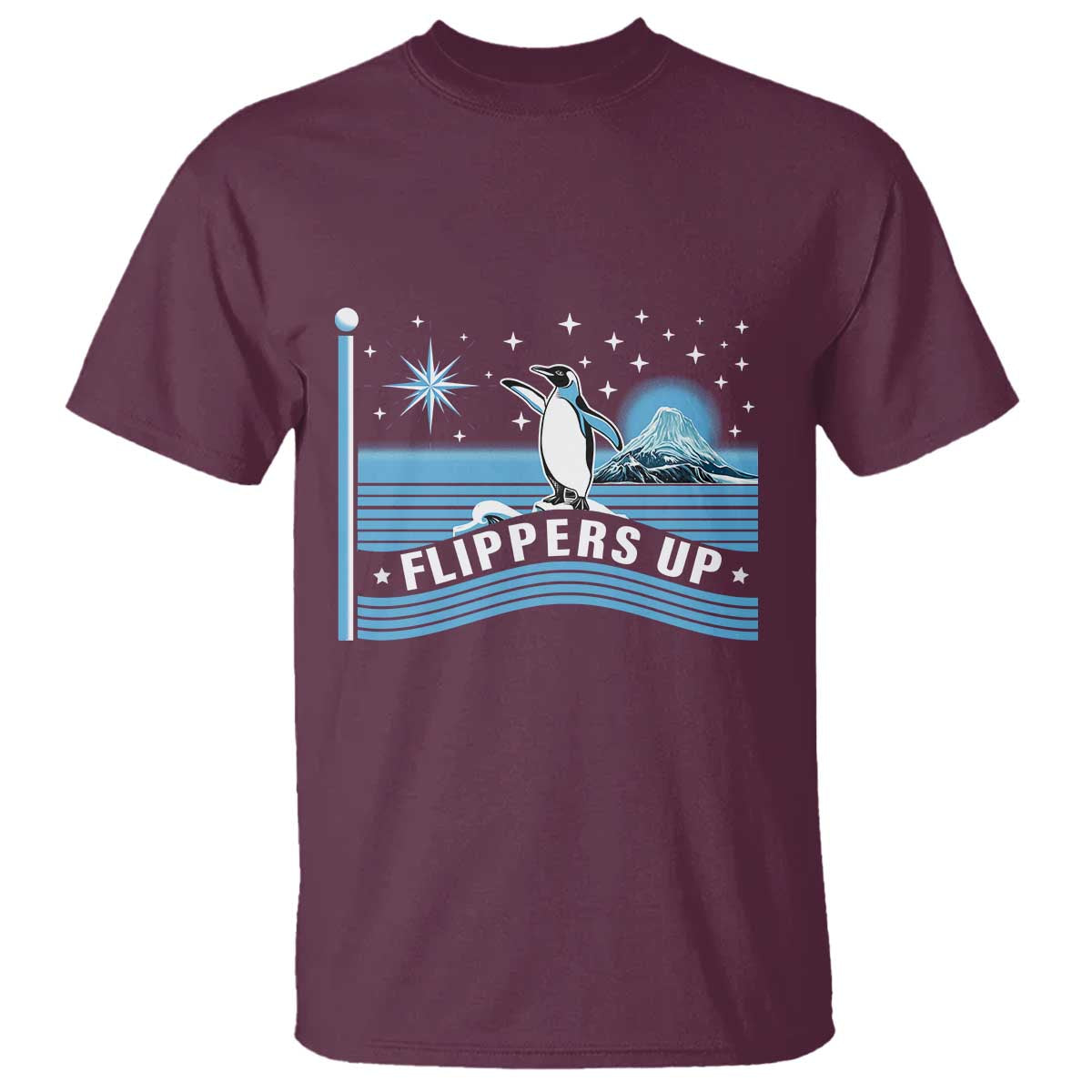 Funny Penguin Resist T Shirt Heard Island Flippers Up I Stand With Penguins