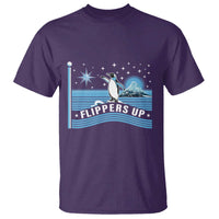 Funny Penguin Resist T Shirt Heard Island Flippers Up I Stand With Penguins