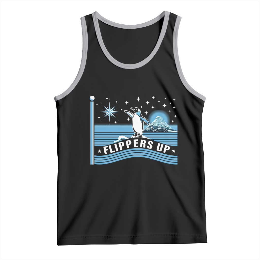 Funny Penguin Resist Tank Top Heard Island Flippers Up I Stand With Penguins