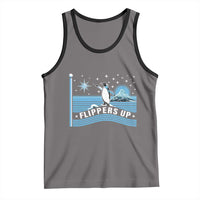 Funny Penguin Resist Tank Top Heard Island Flippers Up I Stand With Penguins