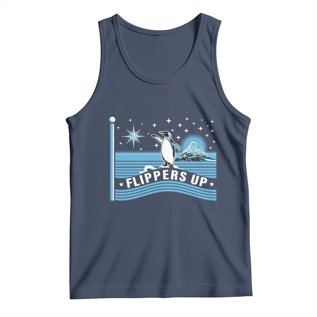 Funny Penguin Resist Tank Top Heard Island Flippers Up I Stand With Penguins