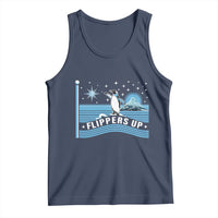 Funny Penguin Resist Tank Top Heard Island Flippers Up I Stand With Penguins