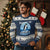 Funny Penguin Resist Ugly Christmas Sweater Flippers Up I Stand With The Penguins - Wonder Print Shop