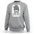 Brain Cancer Sweatshirt Brain Cancer Awareness Shirt Go Gray In May Messy Bun Womens - Wonder Print Shop