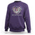 Brain Cancer Sweatshirt Brain Cancer Awareness Support Hope Courage Grey Ribbon - Wonder Print Shop