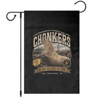 Viral Chonkers San Francisco Sea Lion Garden Flag Retro Pier 39 Fisherman's Wharf Souvenir
