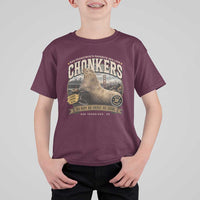 Viral Chonkers San Francisco Sea Lion T Shirt For Kid Retro Pier 39 Fisherman's Wharf Souvenir