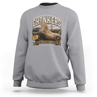 Viral Chonkers San Francisco Sea Lion Sweatshirt Retro Pier 39 Fisherman's Wharf Souvenir