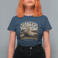 Viral Chonkers San Francisco Sea Lion T Shirt For Women Retro Pier 39 Fisherman's Wharf Souvenir