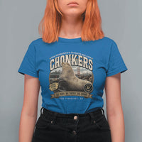 Viral Chonkers San Francisco Sea Lion T Shirt For Women Retro Pier 39 Fisherman's Wharf Souvenir