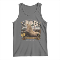Viral Chonkers San Francisco Sea Lion Tank Top Retro Pier 39 Fisherman's Wharf Souvenir