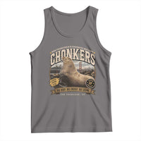Viral Chonkers San Francisco Sea Lion Tank Top Retro Pier 39 Fisherman's Wharf Souvenir